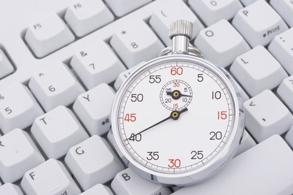Clavier et compte à rebours